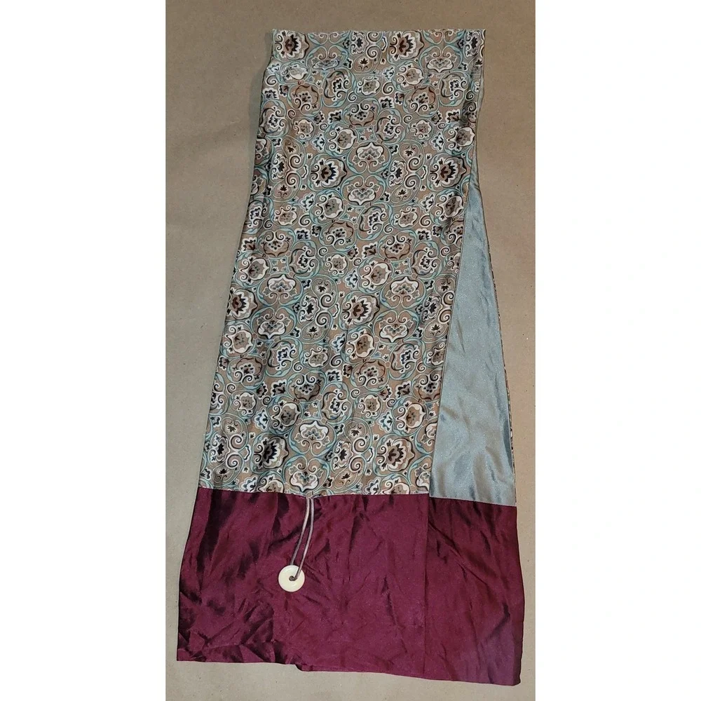 Metropolitan Museum of Art Women's Floral Silk Rectangle Scarf Multicolor
